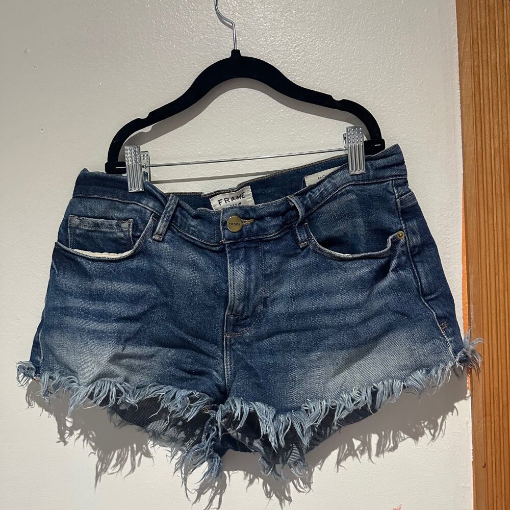Frame Jean Shorts